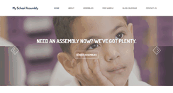 Desktop Screenshot of myschoolassembly.co.uk